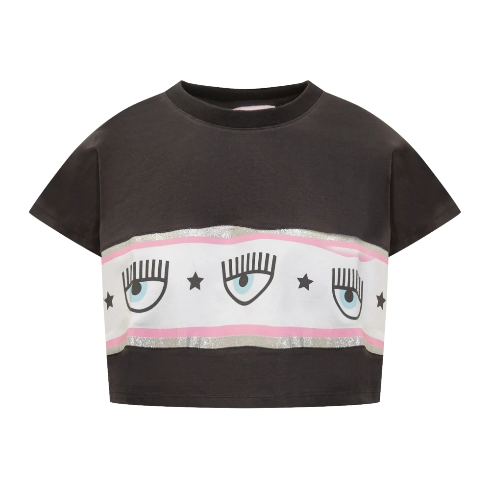 Chiara Ferragni Collection Chiara Ferragni T-shirts en Polos Black Dames