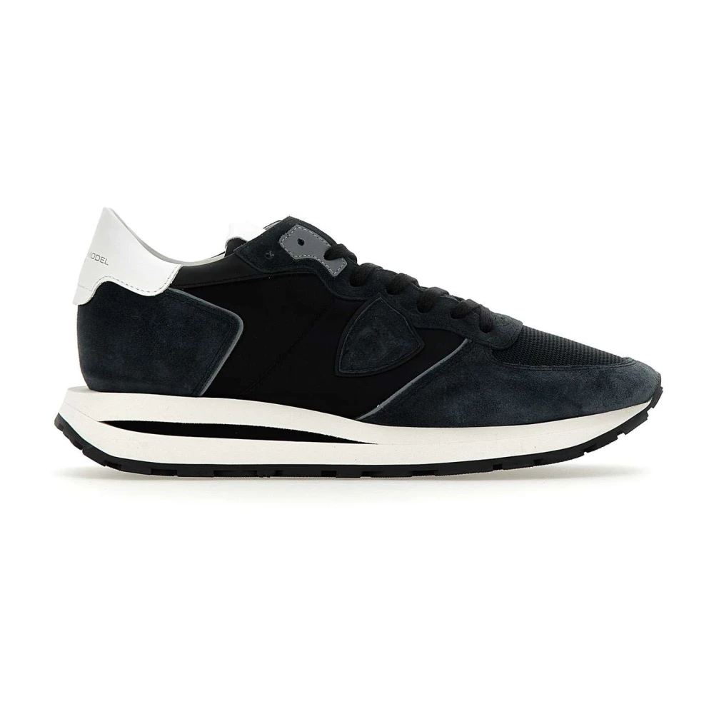 Philippe Model Tropez Haute Sneakers Heren Schoenen Zwart