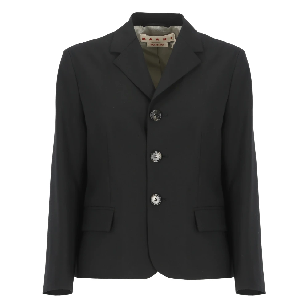 Marni - Jackets > Blazers - Black - Marni - Modalova