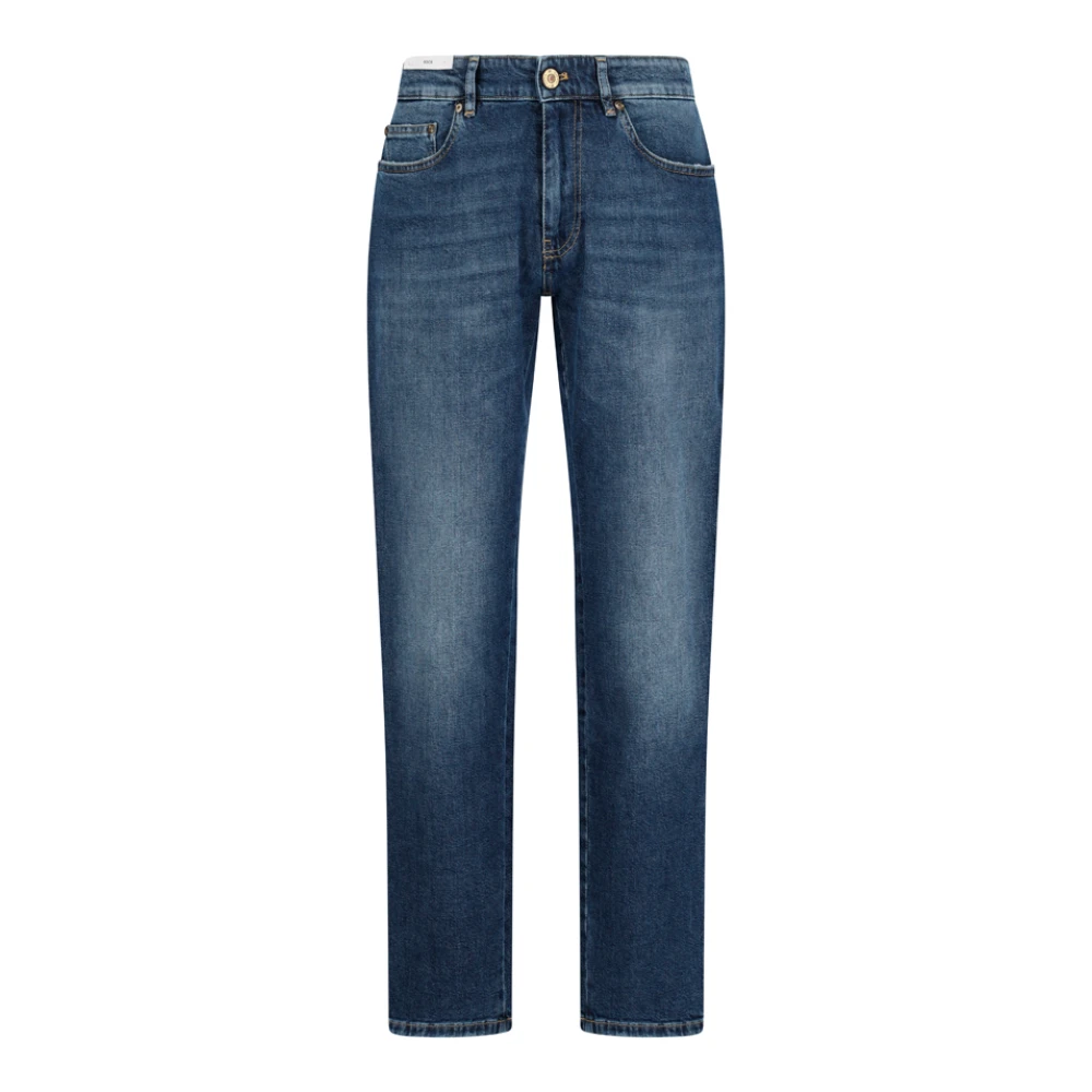 Pt Torino Men's Blue Stretch Denim Jeans
