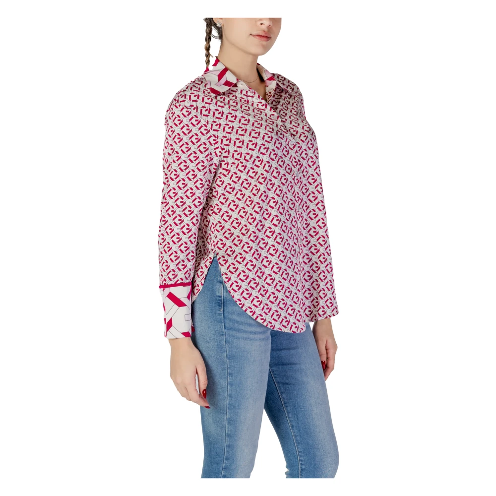 Guess Overhemd met lange mouwen Pink Dames