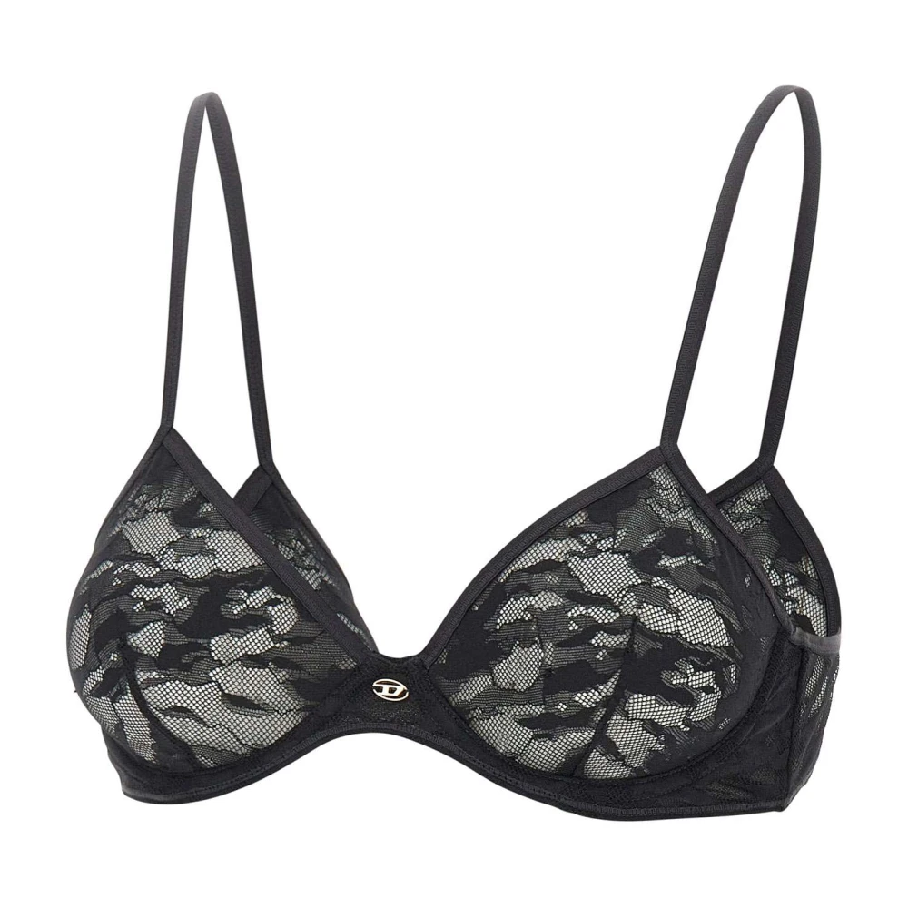 Diesel Women's Black D-Wire-Utlt Bra