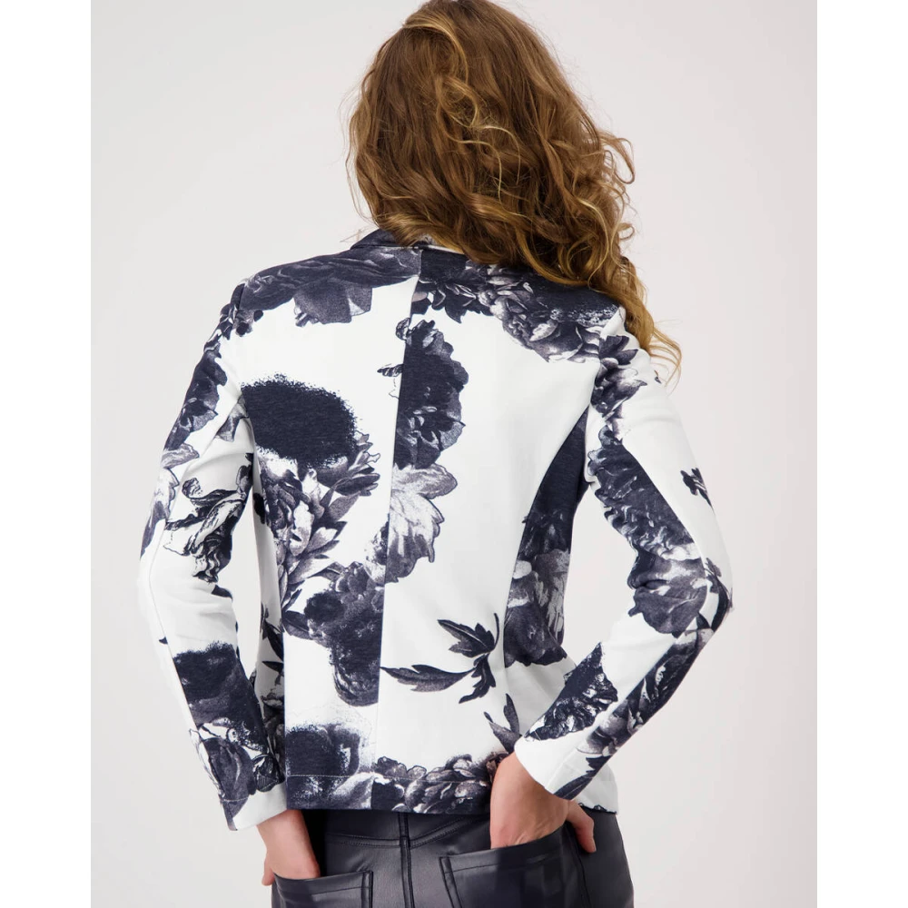 monari Stijlvolle Blazer voor Vrouwen Blue Dames