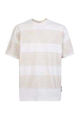 t-shirt-blanc-en-coton-avec-panneaux-en-maille