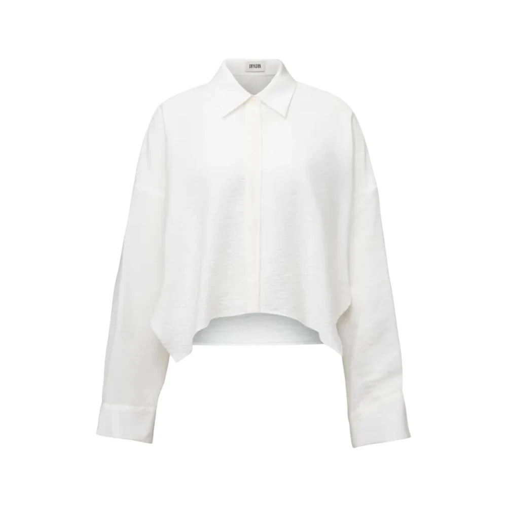 Drykorn Women's Beige Shirts, M, Oshia 10 Shirt