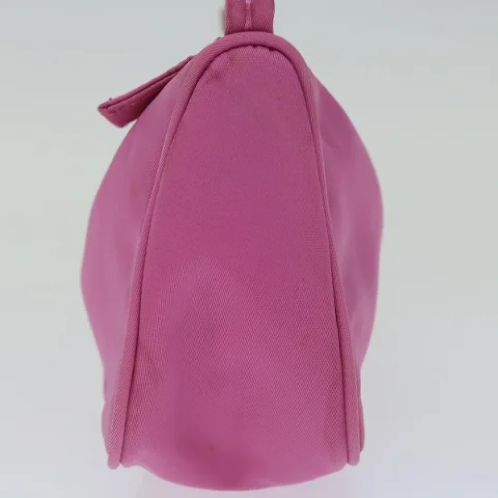 Prada Vintage Pre-owned Nylon pouches Pink Dames