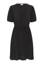 robe-courte-feminine-noir-profond
