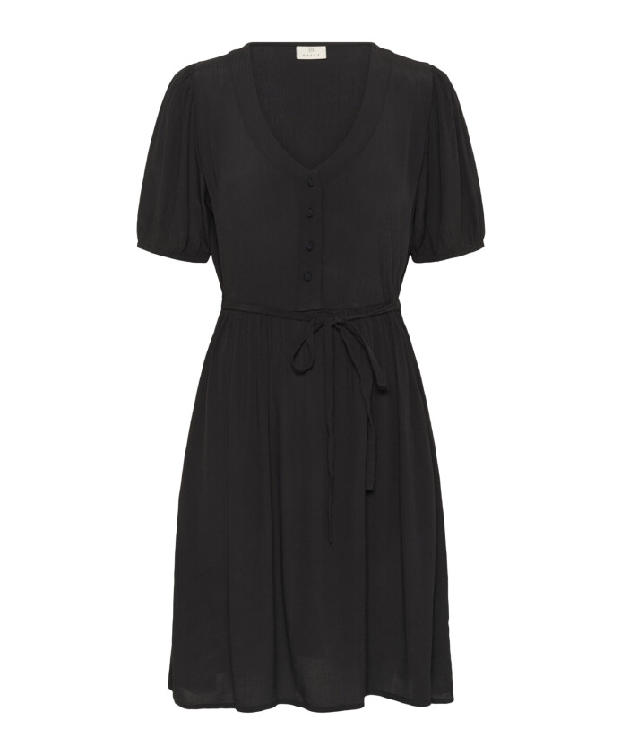robe-courte-feminine-noir-profond