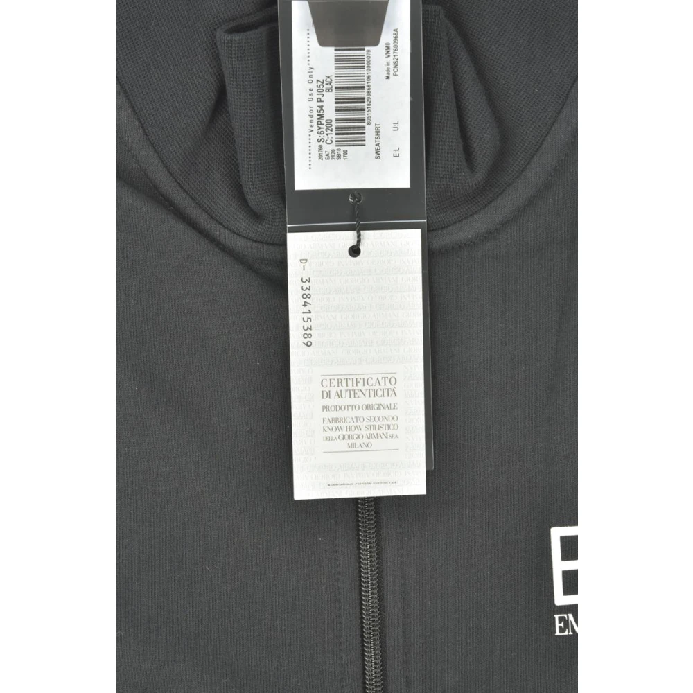 Emporio Armani EA7 Hoodie Black Heren