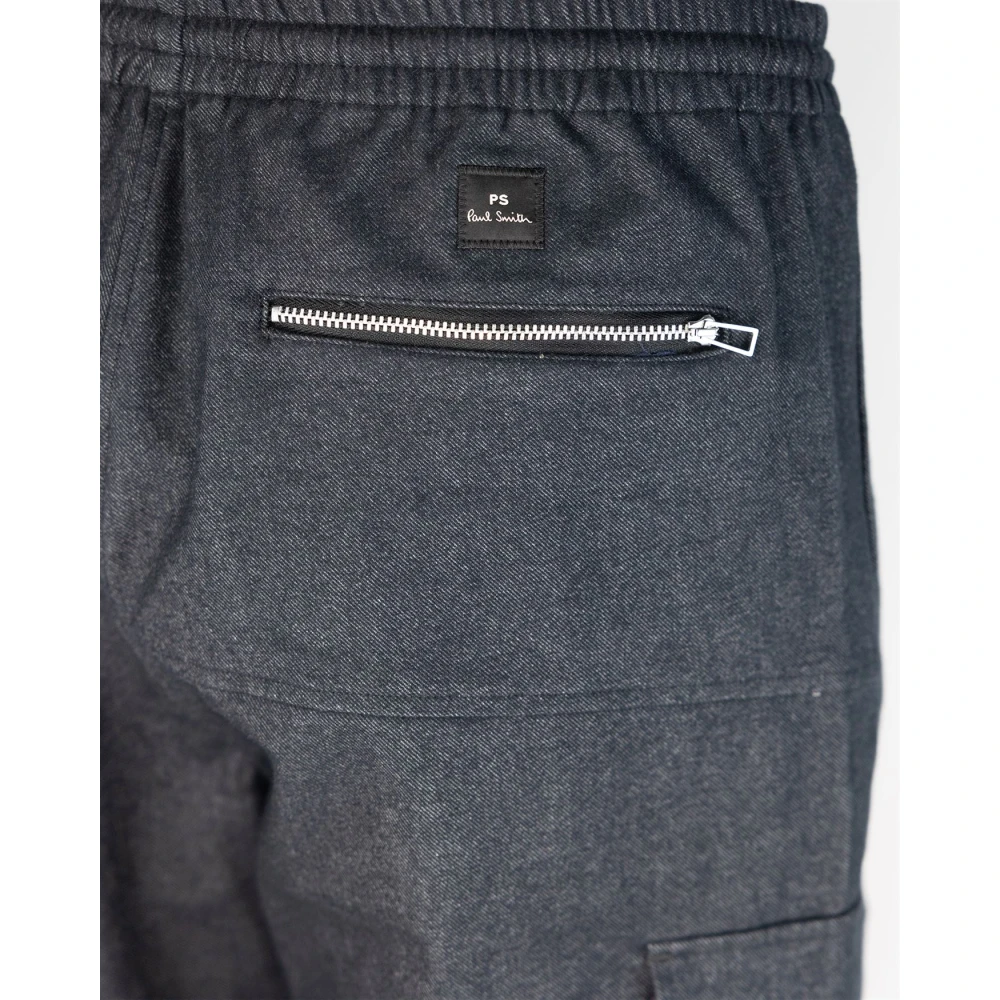 PS By Paul Smith Cargo Stijl Zwarte Broek Black Heren