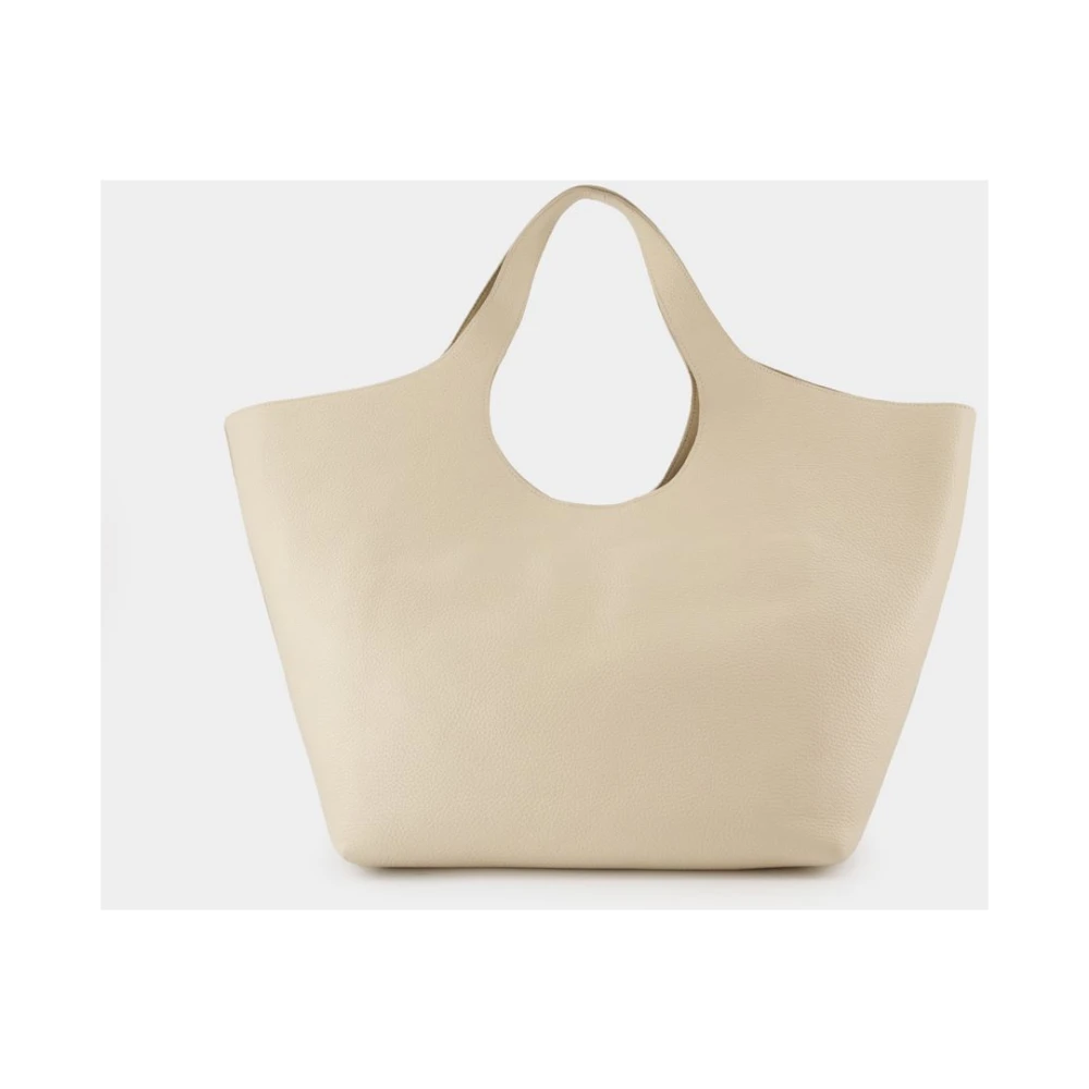 Anine Bing Beige Leder Shopper Bag Beige Dames