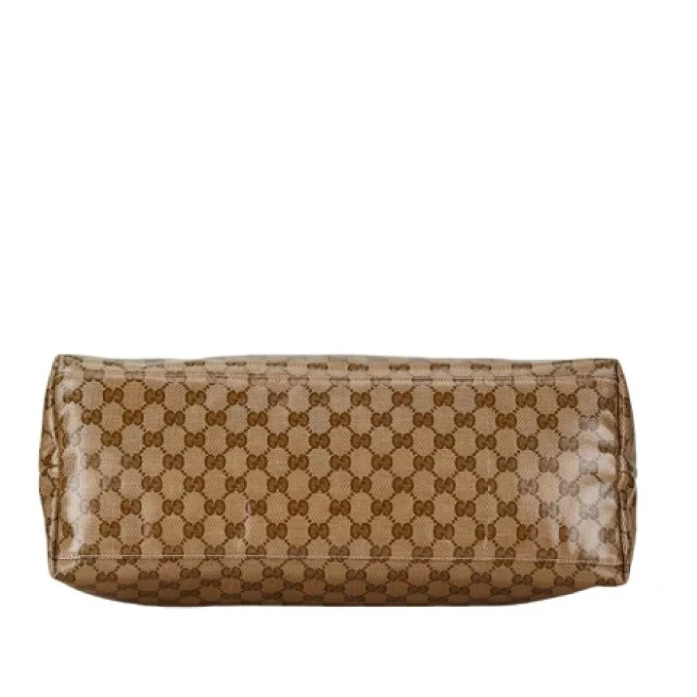 Gucci Vintage Pre-owned Leather shoulder-bags Beige Dames