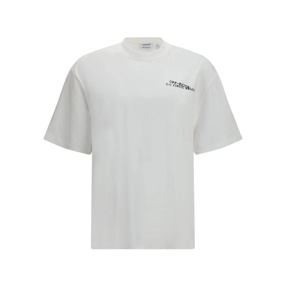 Off White Uomo Bianco Off Top, L, New,