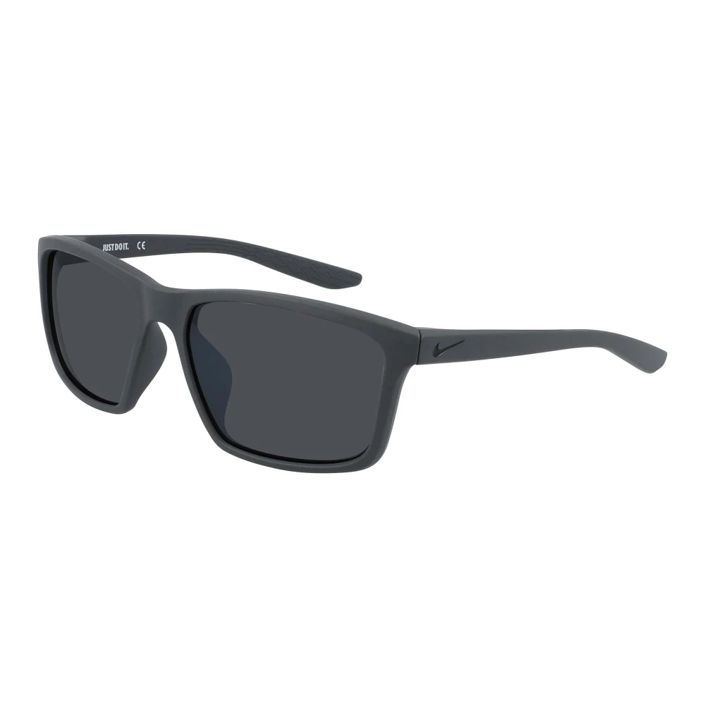 Nike Unisex Gray Sunglasses, 60 Mm, Valiant Sunglasses In Matte Anthracite/Grey