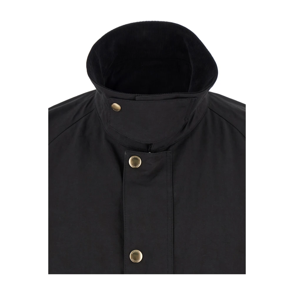 Dunst Zwarte Jachtjas Katoenmix Black Heren