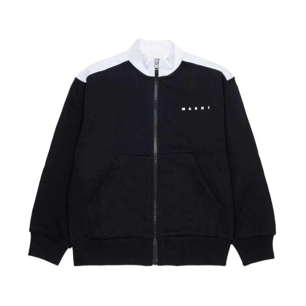 Marni Unisex Black Sweaters