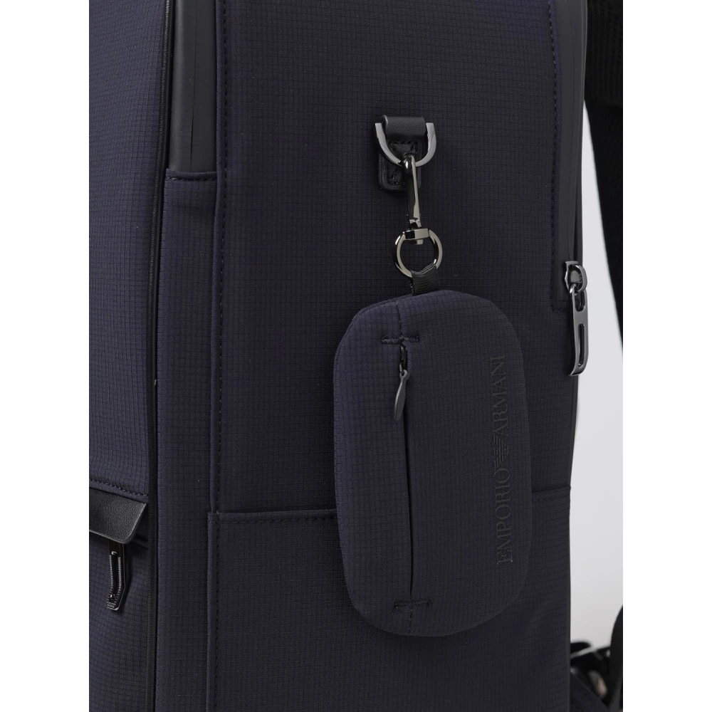 Emporio Armani Blauwe tassen voor een stijlvolle uitstraling Blue Heren