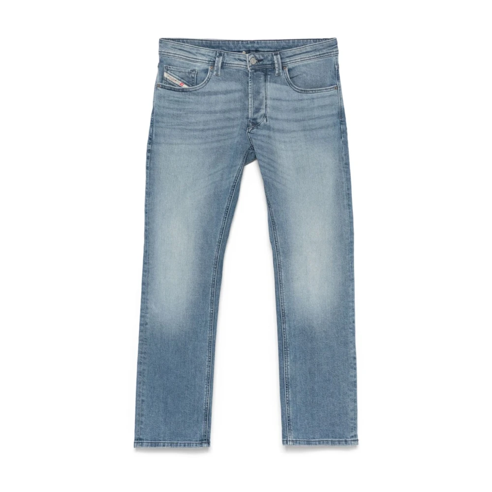 Diesel Men's Blue Straight Fit Jeans, W31, Trousers