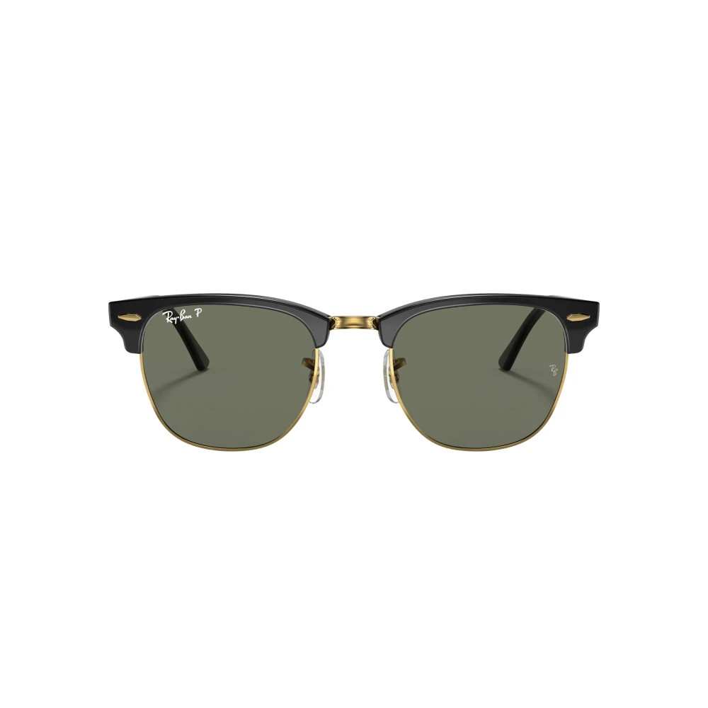 Ray-Ban Black Sunglasses, Female, 49 Mm, Rb3016 Clubmaster Classic Polarized Sunglasses
