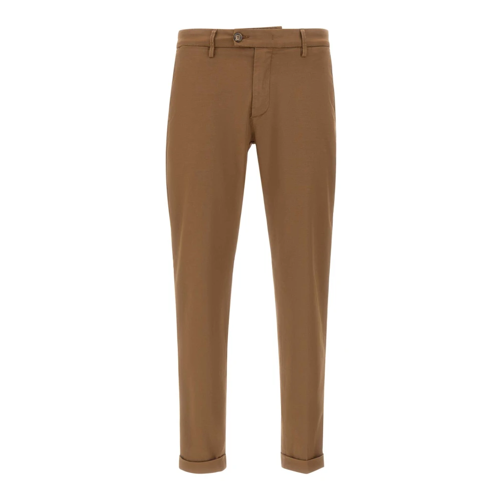 Re-Hash Men's Brown Mucha10 Trousers - Chinos - W31 - Trousers