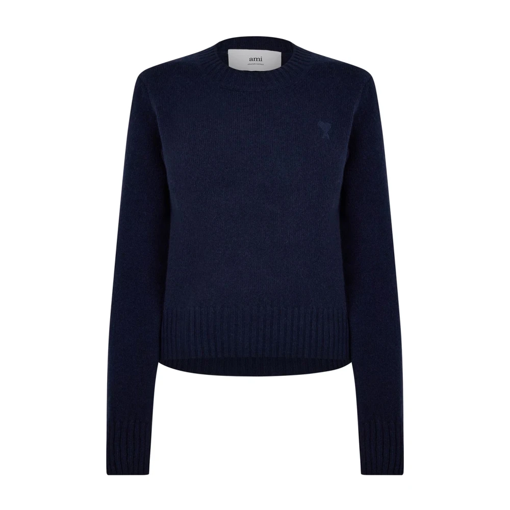 Ami Paris Donna Blu Maglie, S, New,