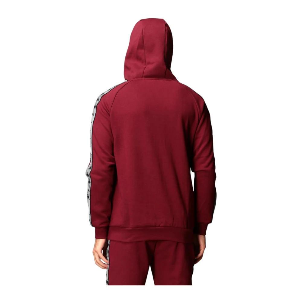 Kappa Hoodie Red Heren
