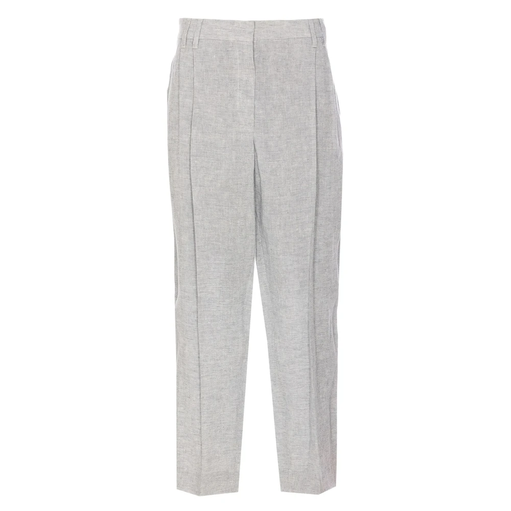 Trousers > Tapered Trousers - - Brunello Cucinelli - Modalova