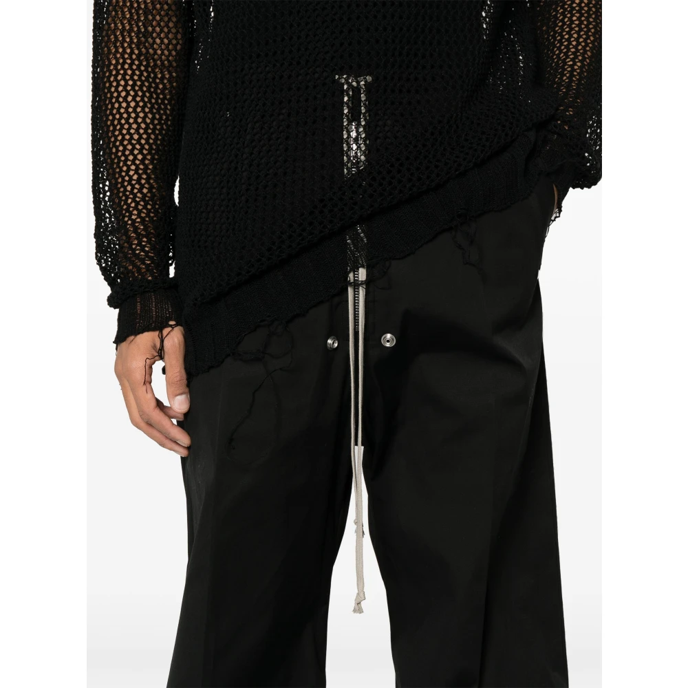 Rick Owens Wide Bela Broek Black Heren