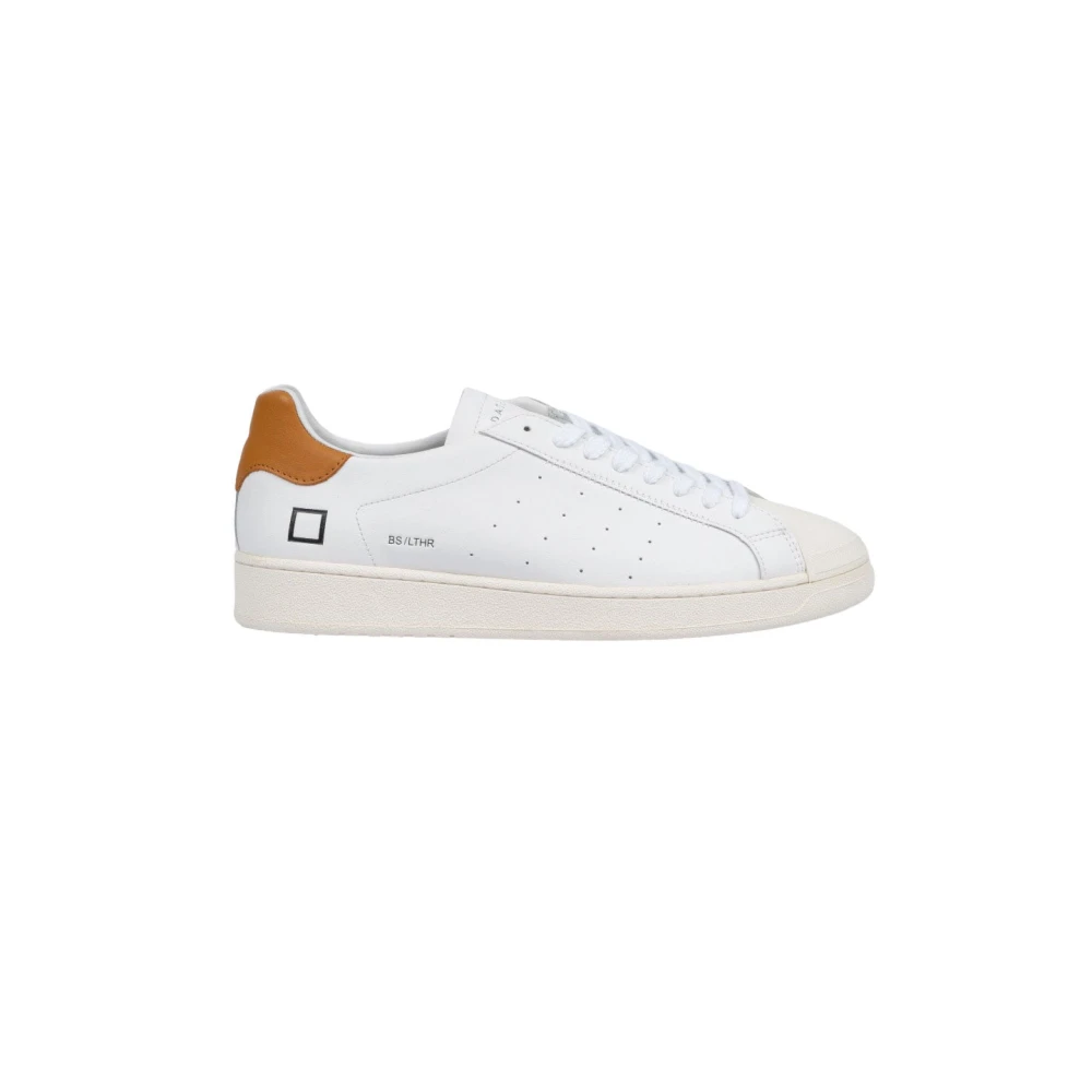 D.a.t.e. Witte Leren Base Sneakers Heren Schoenen
