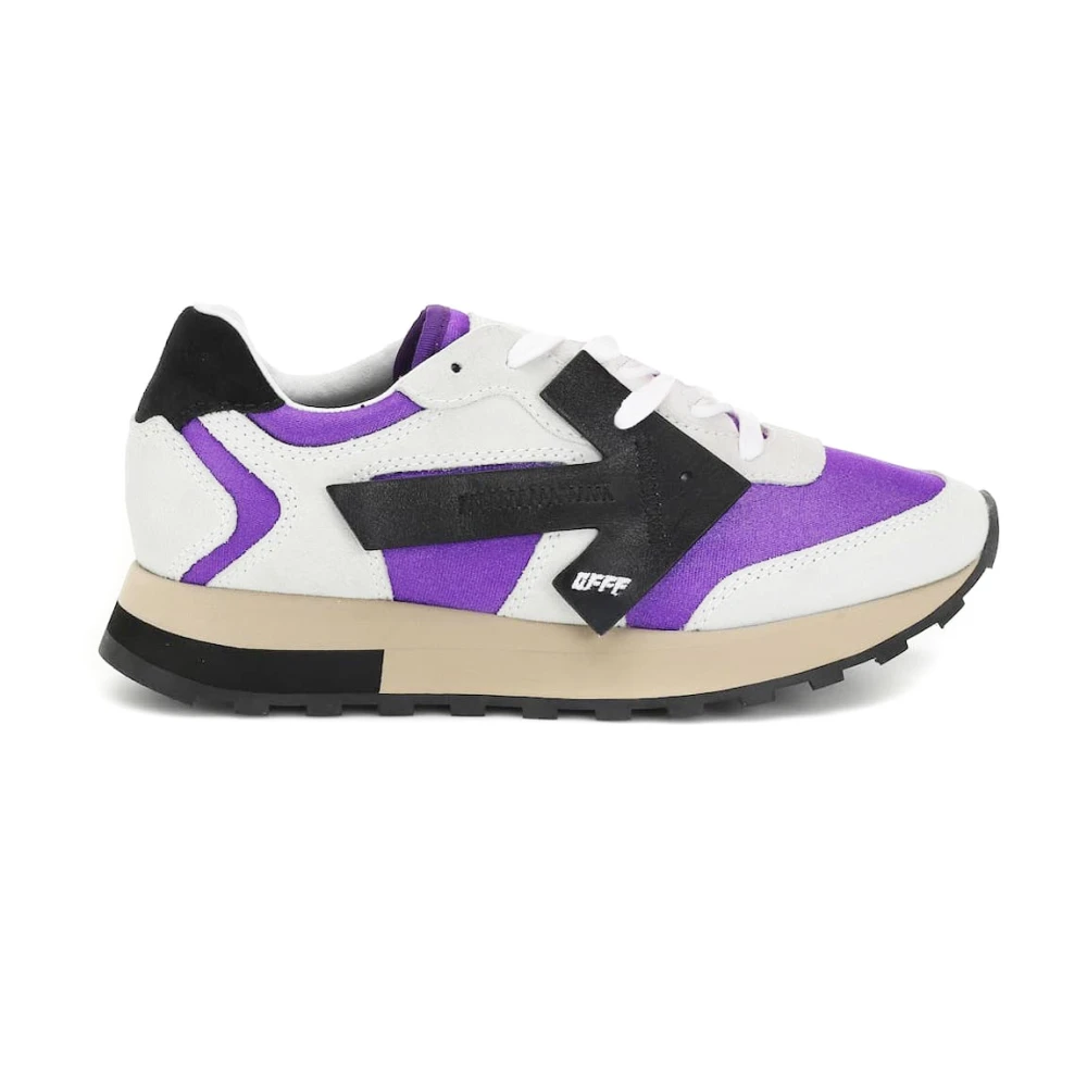 Off White Sneakers Purple, Dam