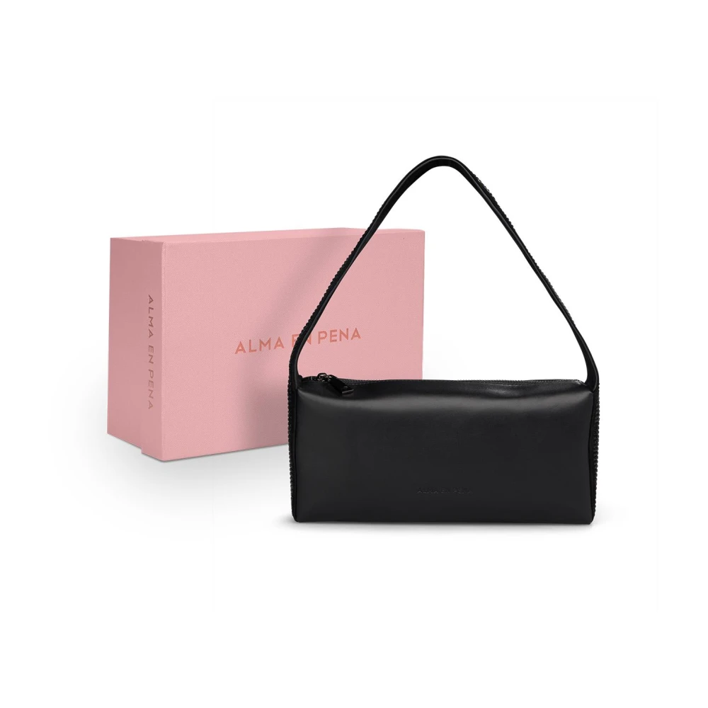 Alma en Pena Baguette handtas Black Dames