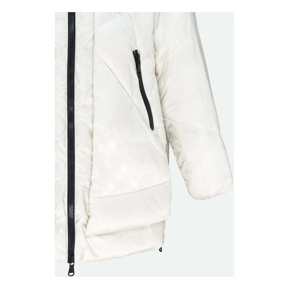 Canadian Classics Witte Eugenie Mid 2.0 Jas White Dames