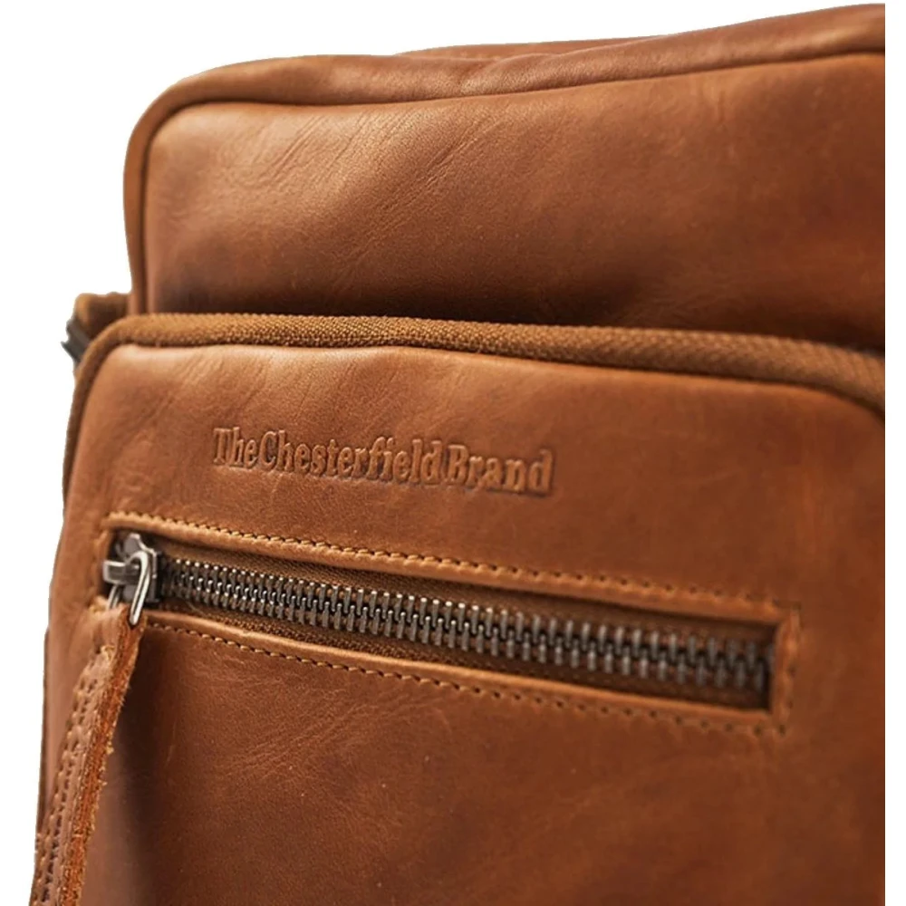 The Chesterfield Brand Kruis lichaamstassen Brown Heren