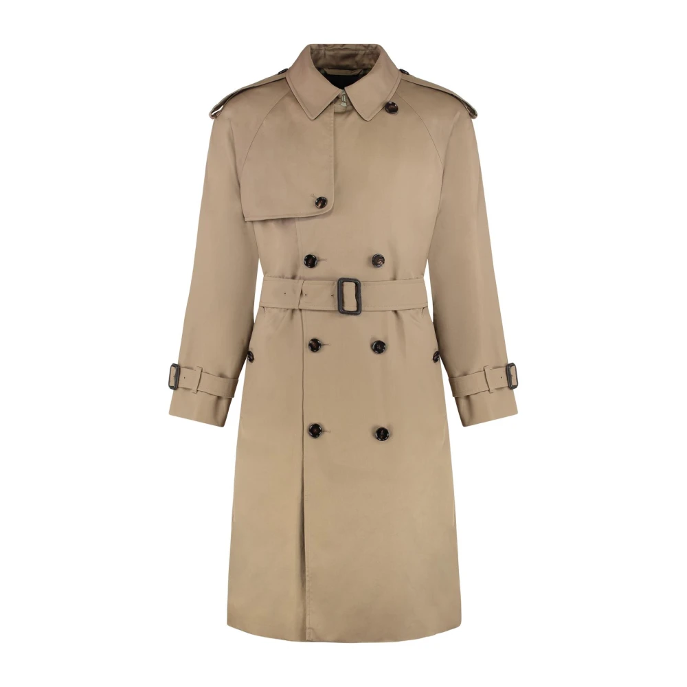Burberry Uomo Marrone Trench Coat Doppio Petto