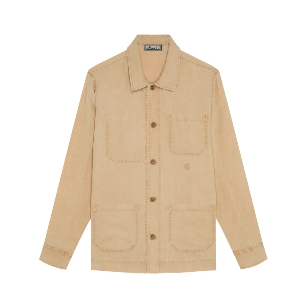 Vilebrequin Uomo Marrone - Corentin Overshirt - Jackets - L