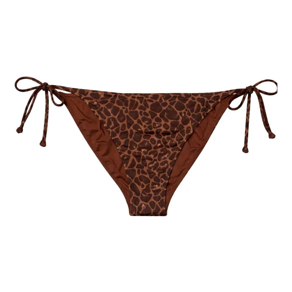 Saint Barth Women's Brown Bikinis, M, Virgo Classic Bikini Bottoms