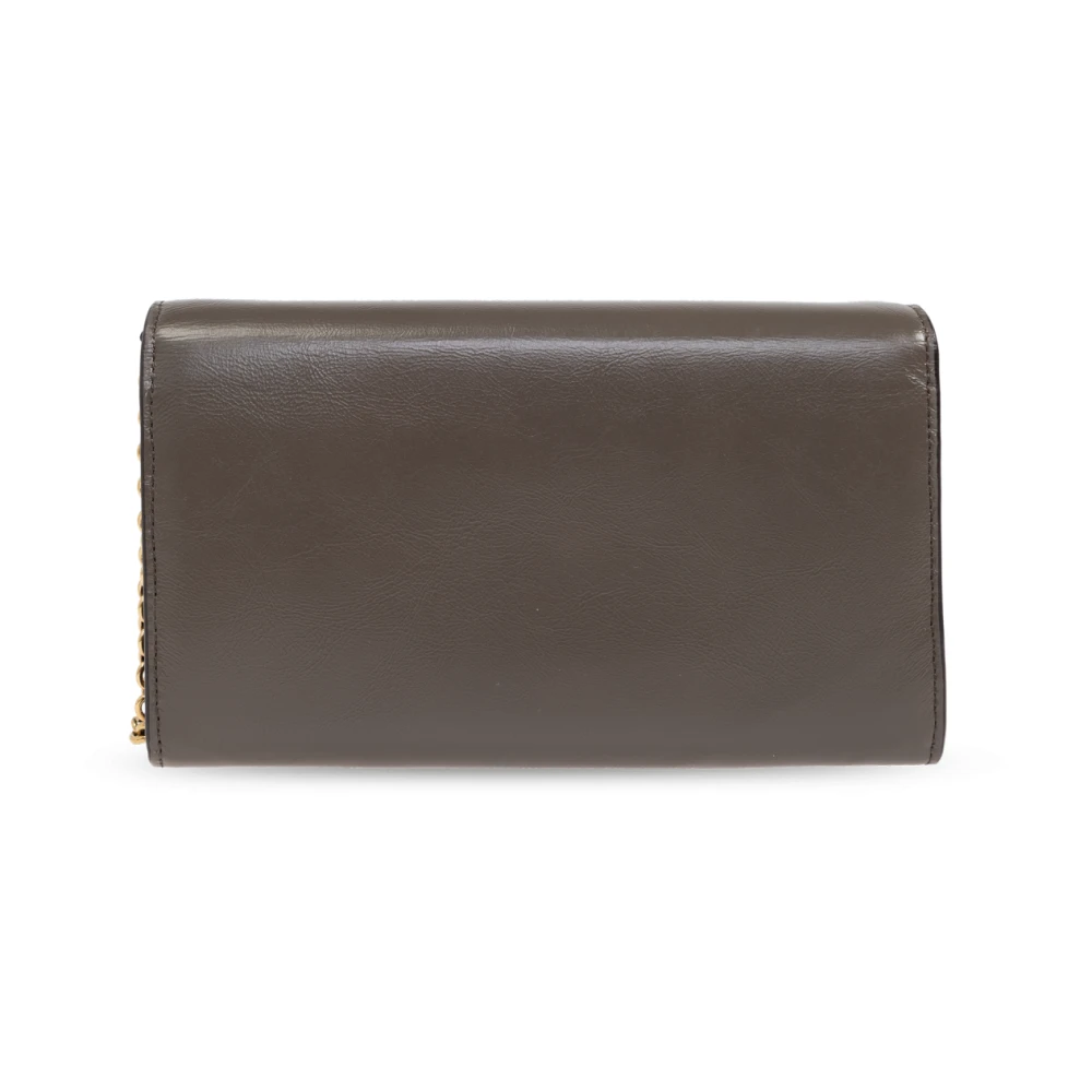 Chloé Portemonnee op Ketting Iconisch Gray Dames