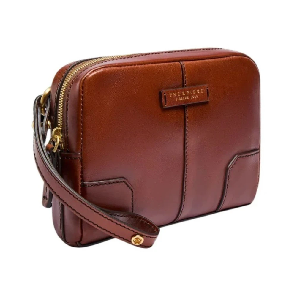 The Bridge Uomo Marrone Borse, Taglia Unica, New,