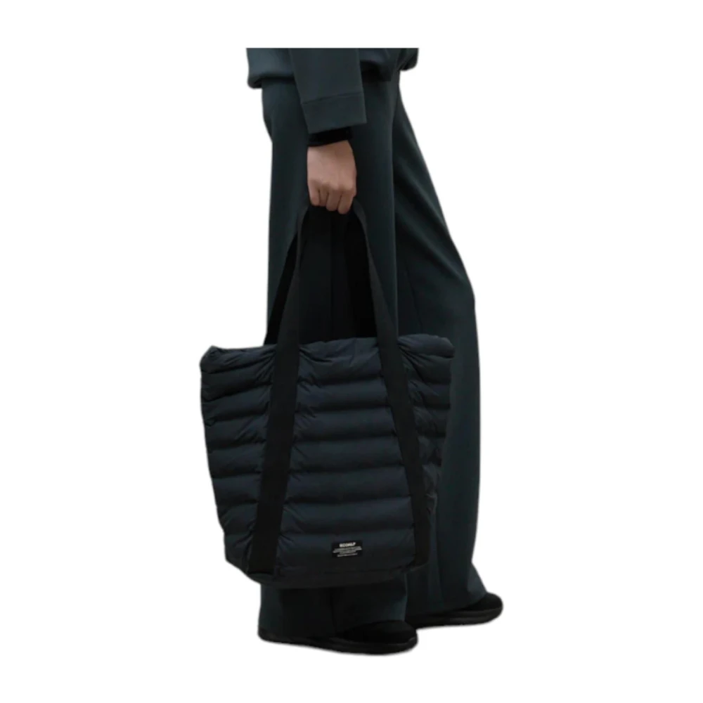 Ecoalf Minimalistische Tote Tas voor Dagelijks Gebruik Black Dames