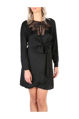 polyester-round-neck-dress