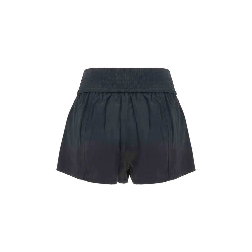 alexander wang Monogram Patch Detail Shorts Black Dames
