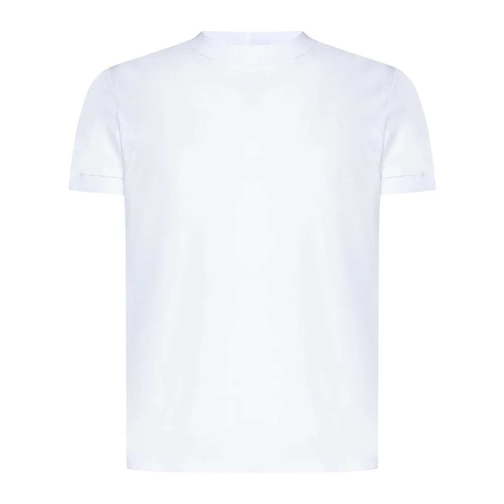 Tagliatore Witte T-shirts en Polos in Filoscozia White Heren