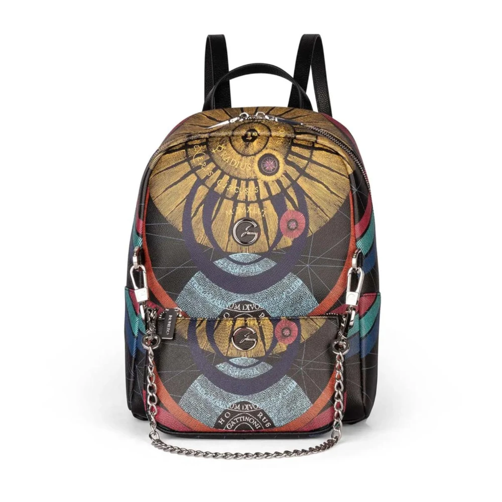 Gattinoni Planetarium Damesrugzak met Logo Multicolor Dames