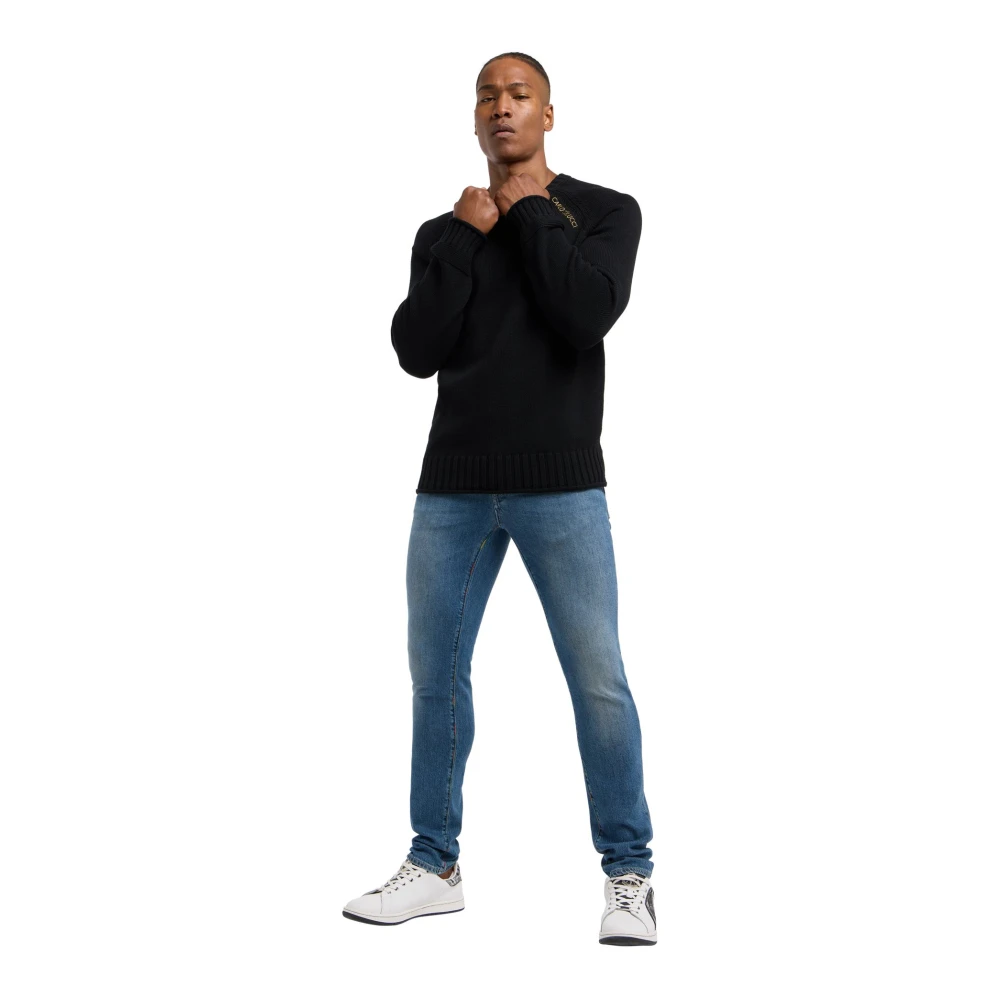 carlo colucci Urban Statement Sweater Black Heren
