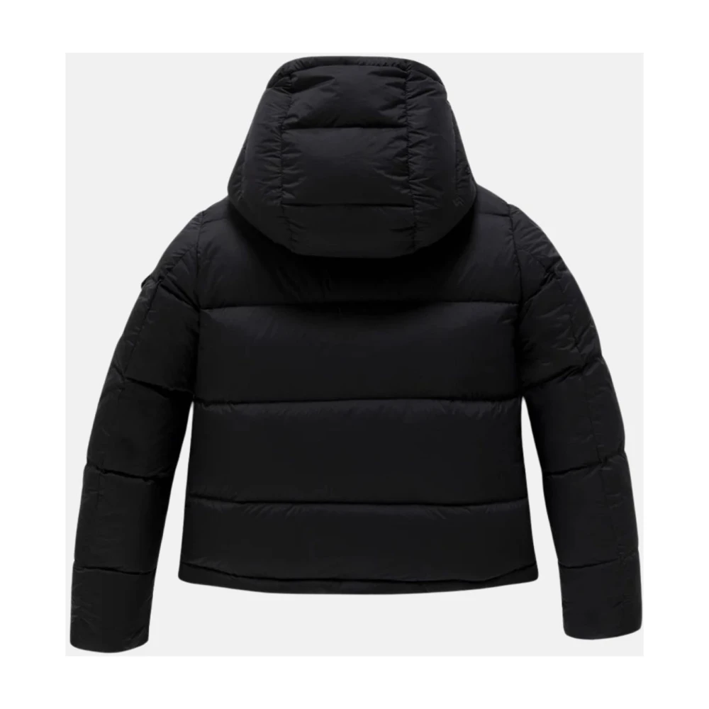 RefrigiWear Stijlvolle Winterjas Black Dames
