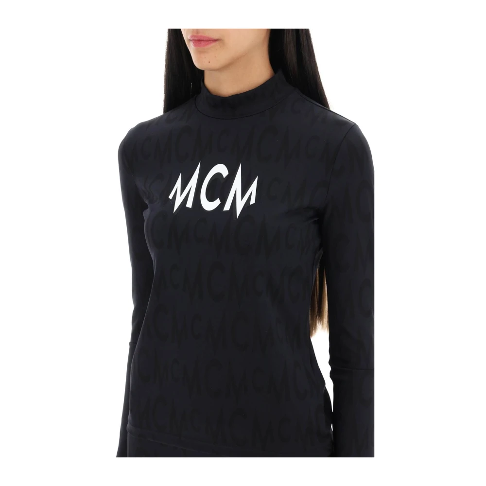 MCM Sweatshirt T-shirt Black Dames