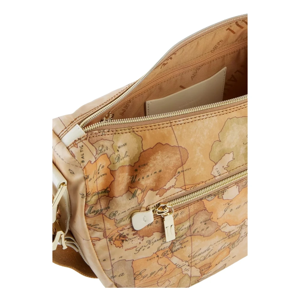 Alviero Martini 1a Classe Soft Atlantic Schoudertas Avorio Beige Dames