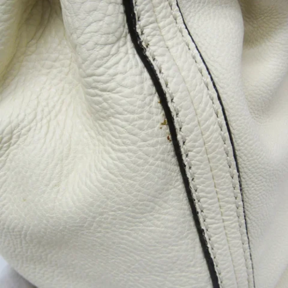 Chloé Pre-owned Leather handbags Beige Dames