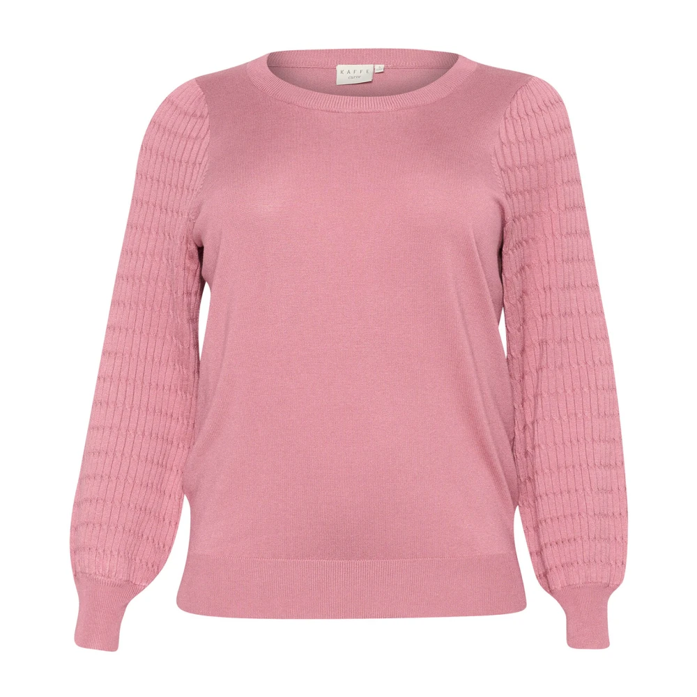 Knitwear > Round-neck Knitwear - - Kaffe Curve - Modalova