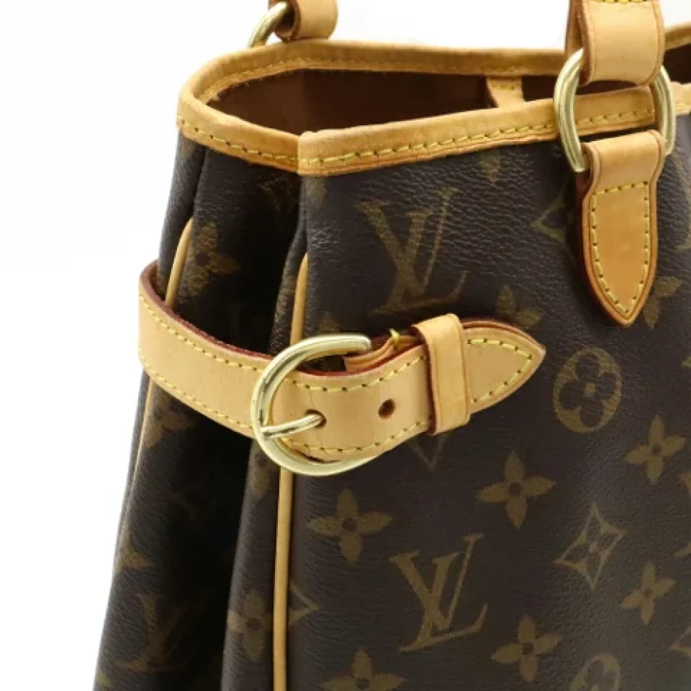 Louis Vuitton Vintage Pre-owned Fabric shoulder-bags Brown Dames